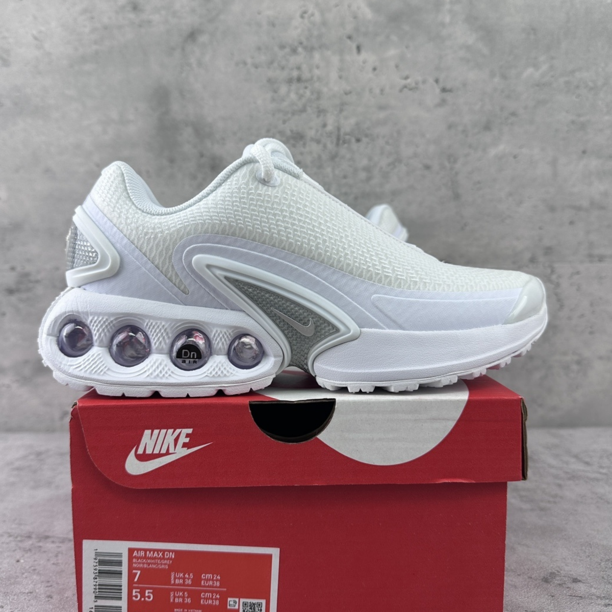 Nike Air Max DN - White Metallic Silver
