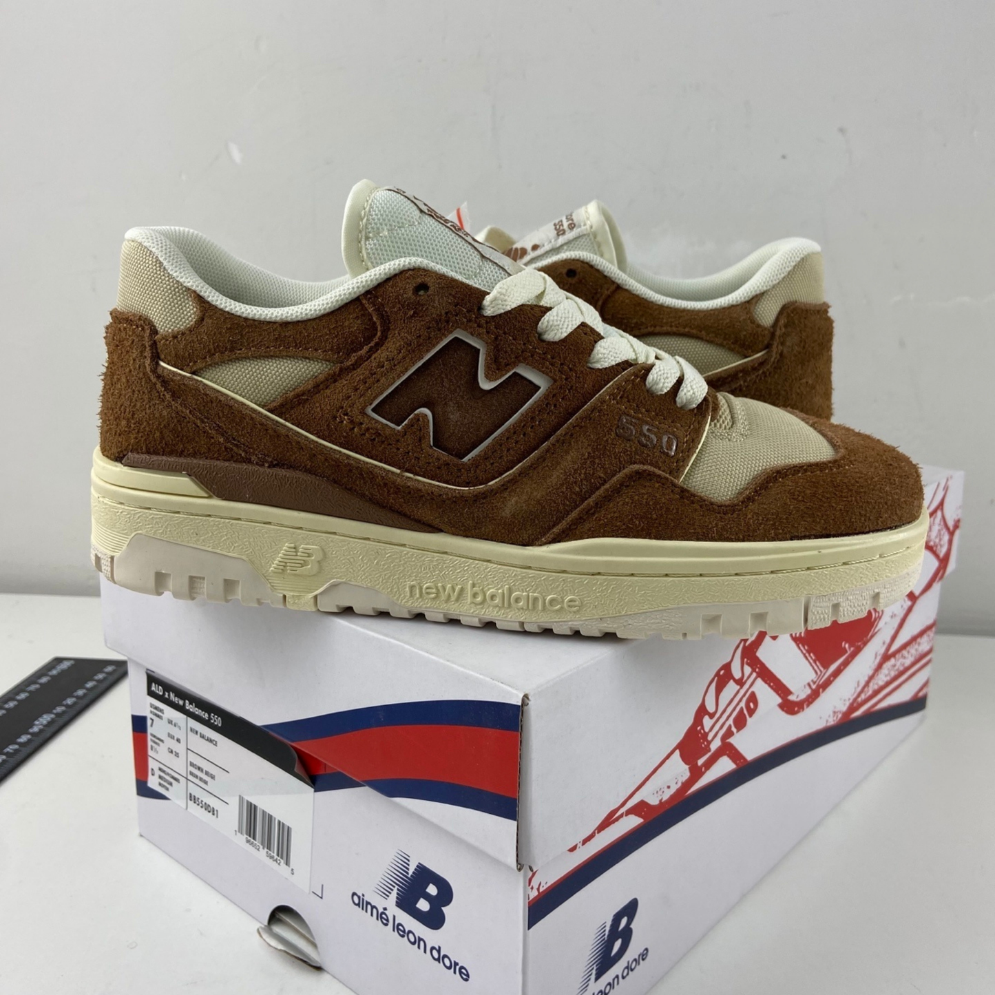Aimé Leon Dore X New Balance 550 - Brown Beige