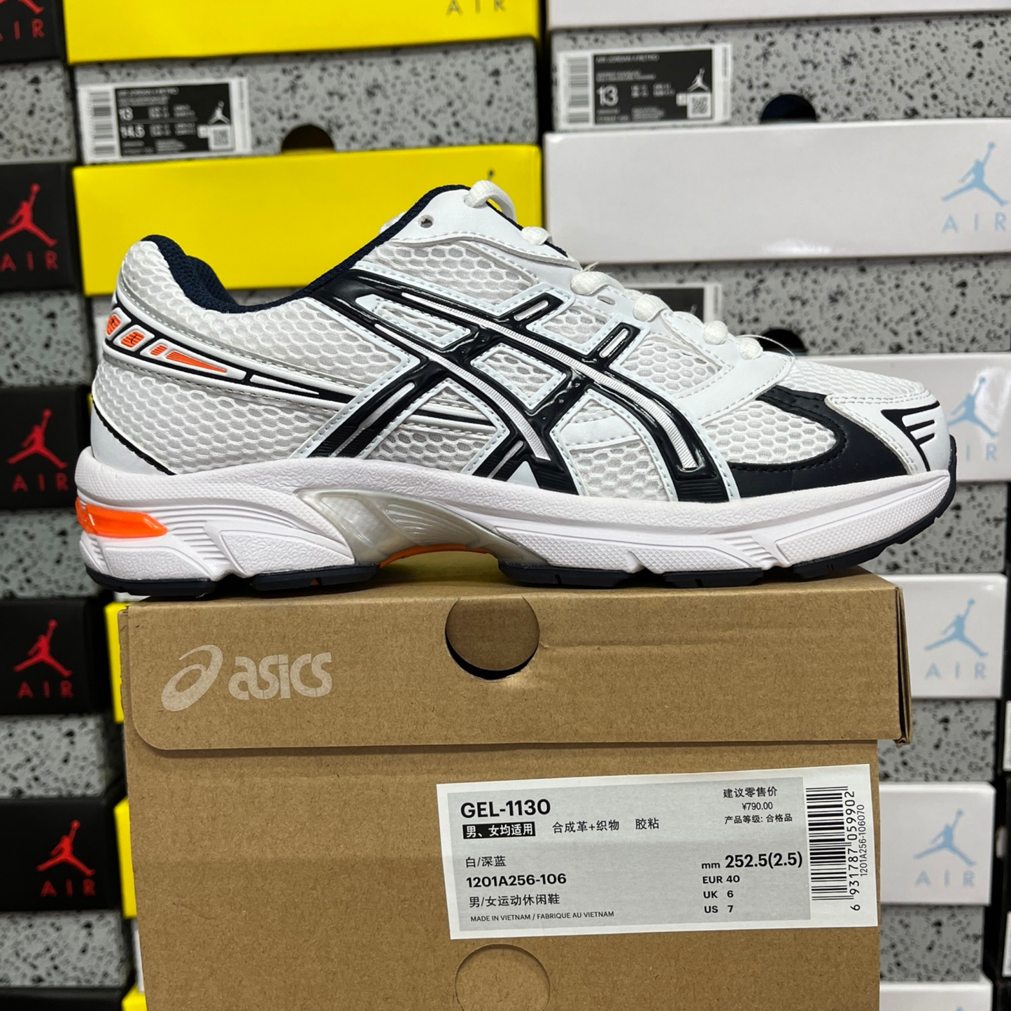 Asics Gel 1130 - White Midnight