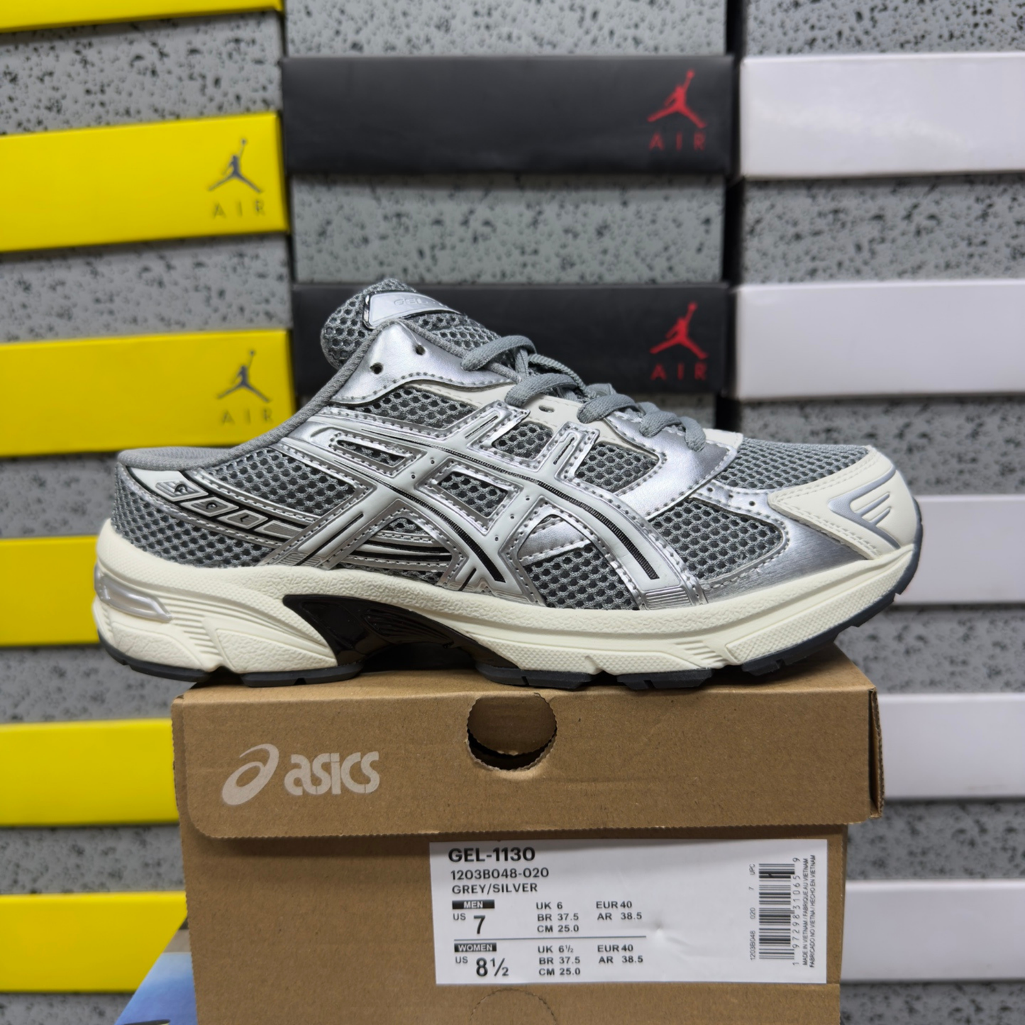 Asics Gel 1130 Mule - Silver Cream