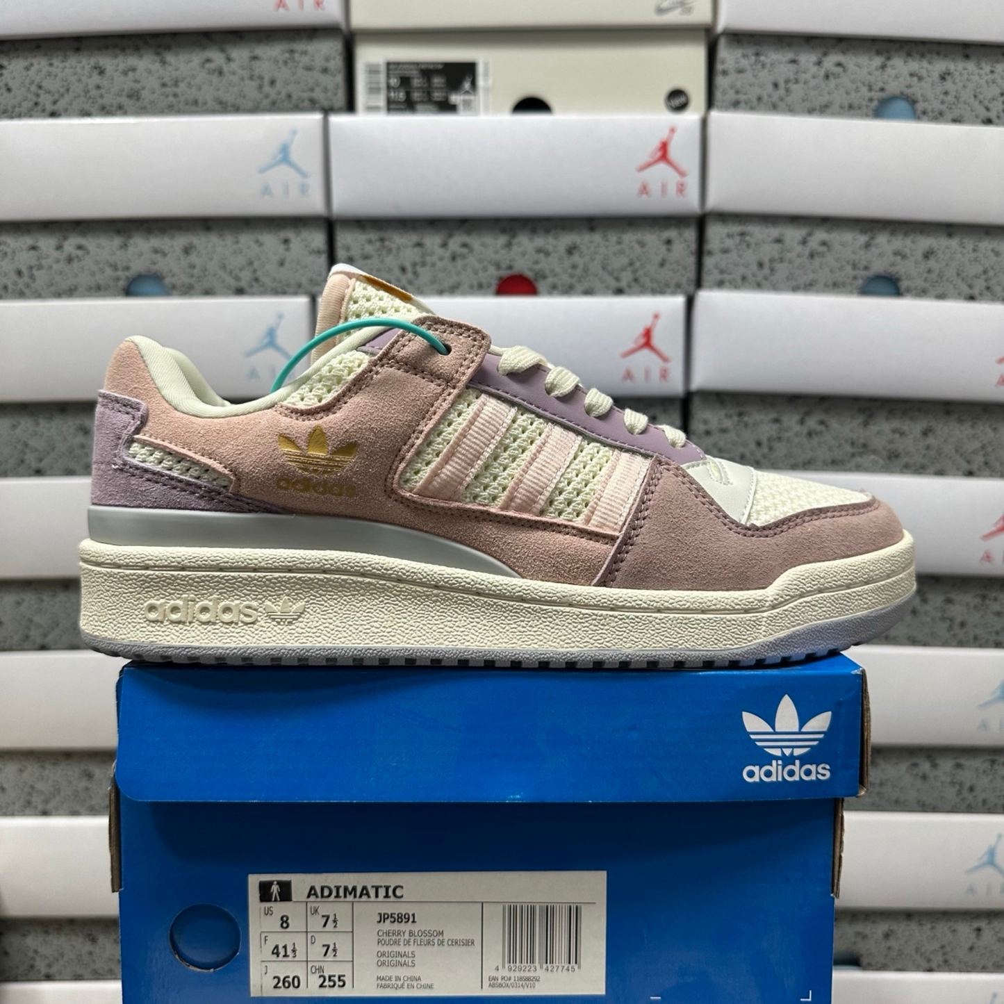 Adidas Forum Low - Cream Pink Purple
