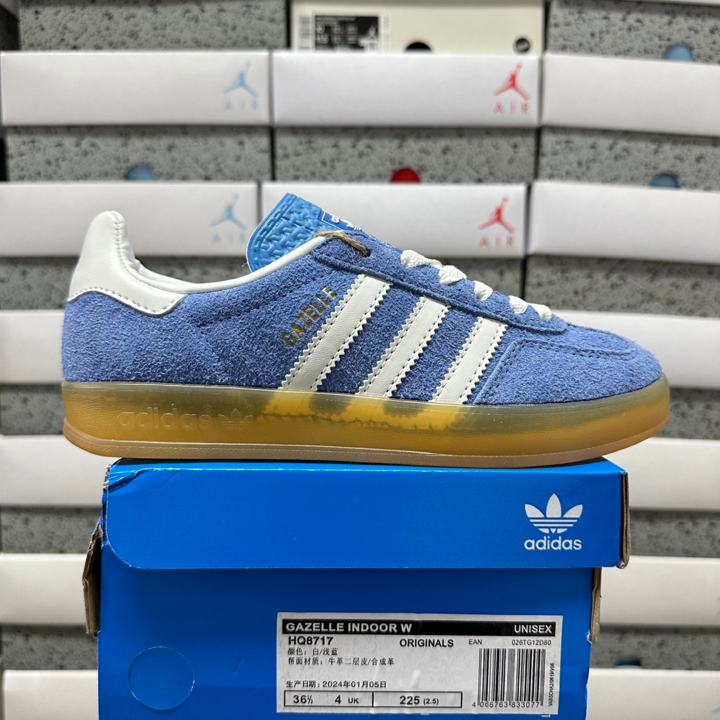 Adidas Gazelle Indoor - Blue Fusion
