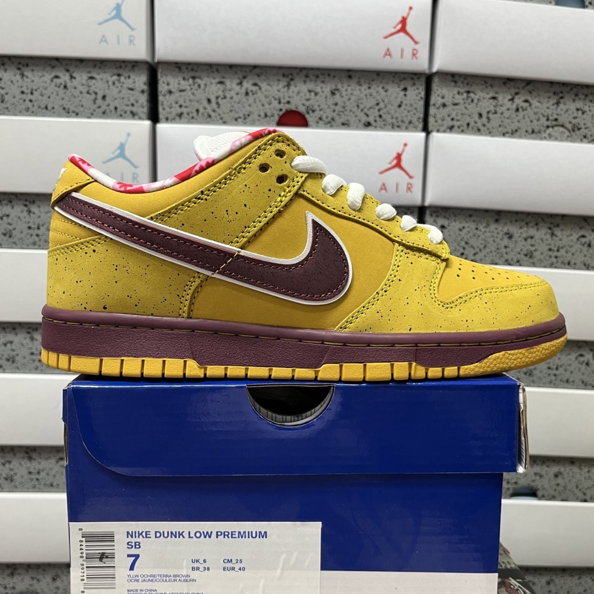 Concepts X Nike SB Dunk Low - Yellow Lobster