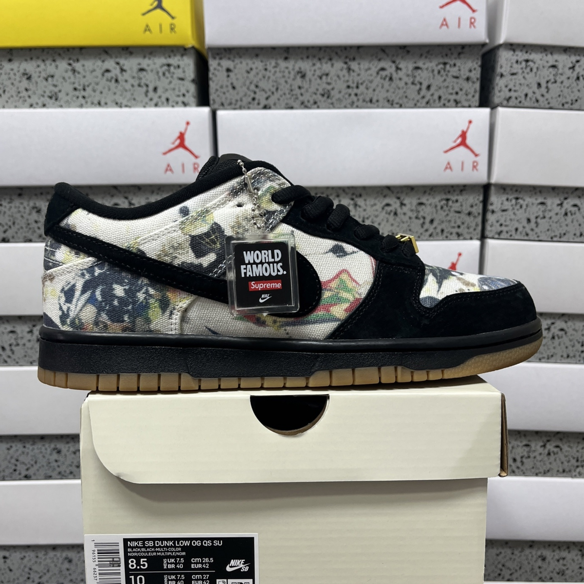 Supreme x Nike SB Dunk Low - Rammellzee