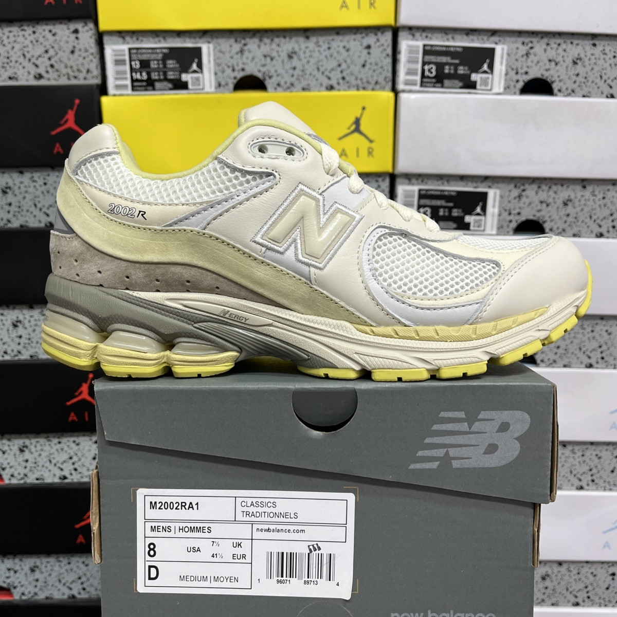 AURALEE x New Balance 2002R - White