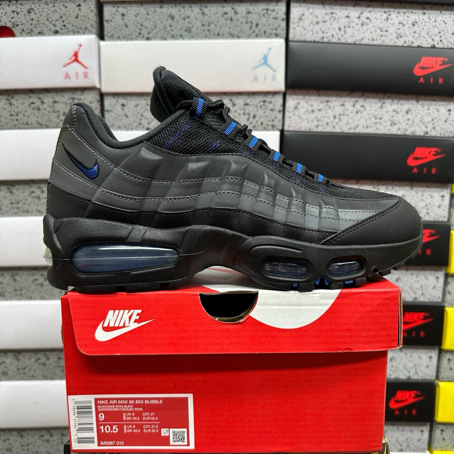 Air Max 95 - Black Hyper Royal
