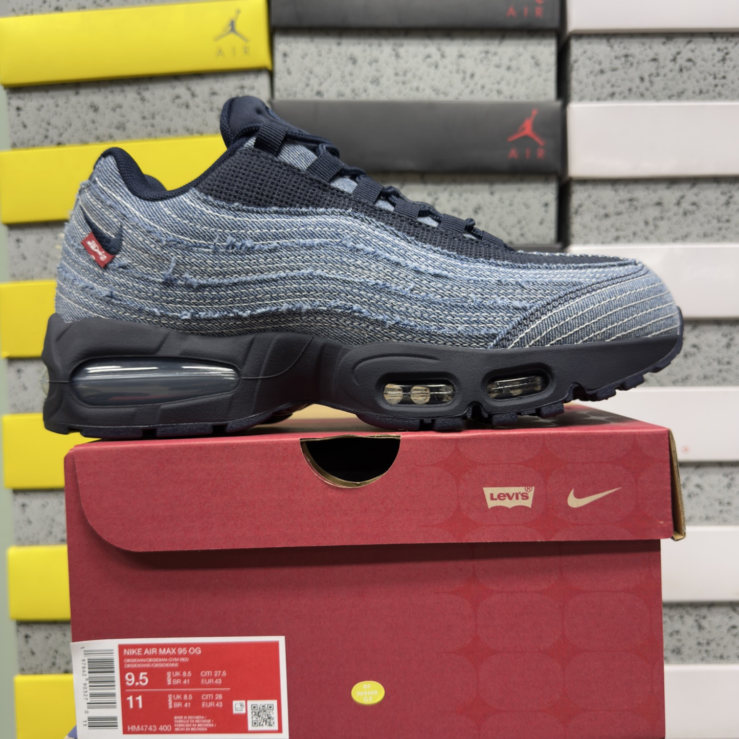 Air Max 95 x Levi's - Obsidian