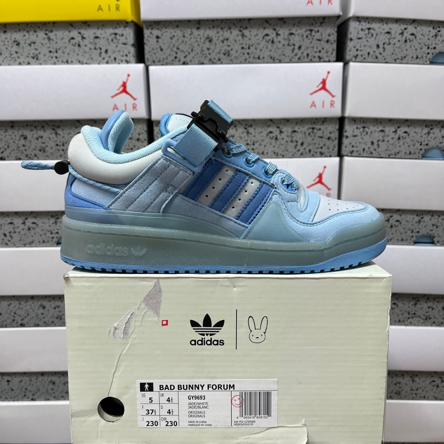 Adidas Forum Buckle Low  x Bad Bunny - Blue Tint