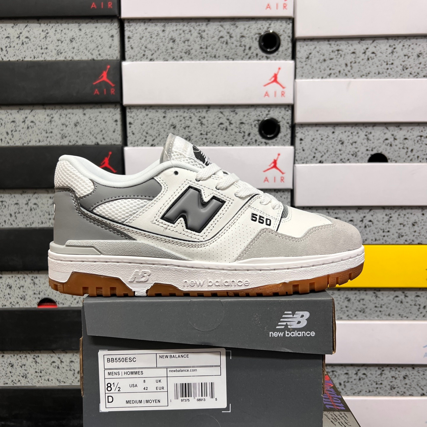 New Balance 550 - White/Grey