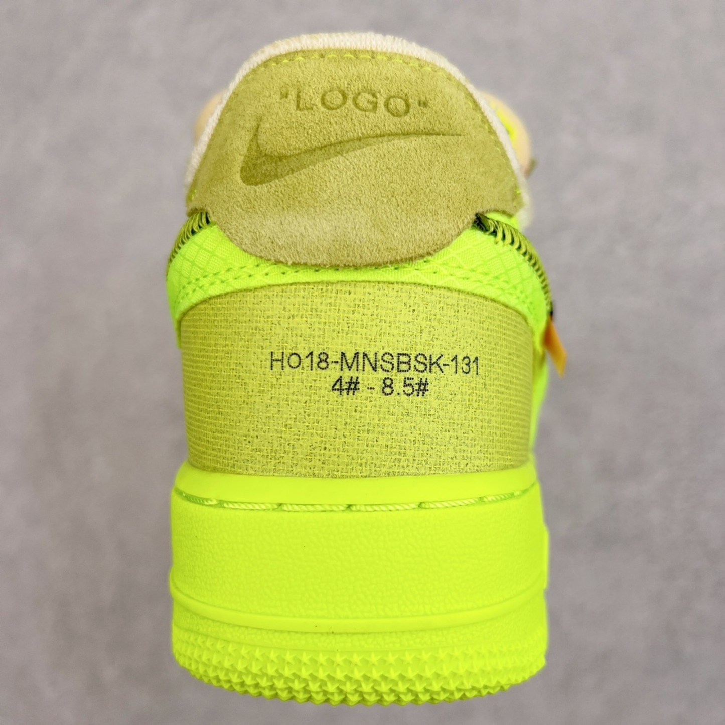 Off White x Nike Air Force 1 Low - Volt