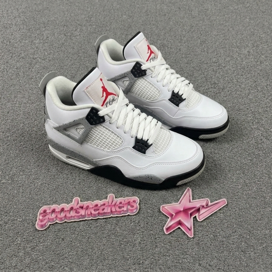 Air Jordan 4 Retro OG - White Cement [2025 Edition]