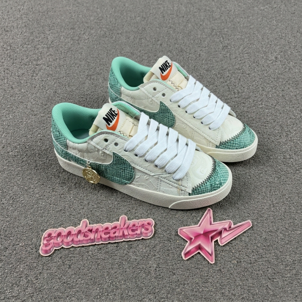 Nike Blazer Low '77  Jumbo - Year of the Snake Green
