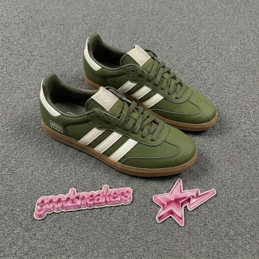 Adidas Samba - Reflective Nylon Focus Olive