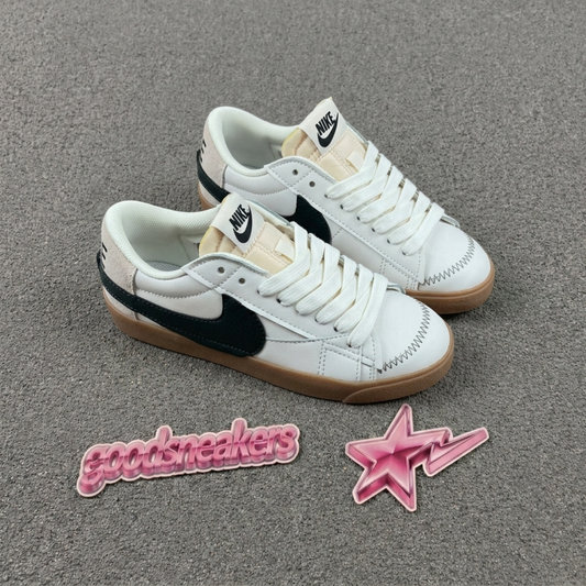 Nike Blazer Low '77  Jumbo - White Black Gum