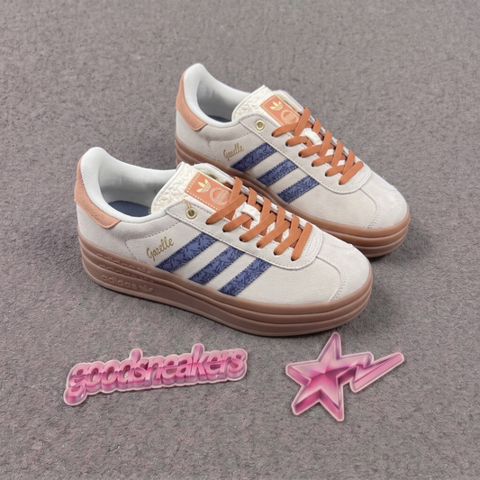 Adidas Gazelle Bold - Cream White Orbit Violet Indigo