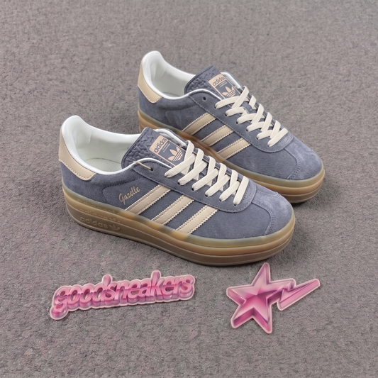 Adidas Gazelle Bold - Grey Brown Green