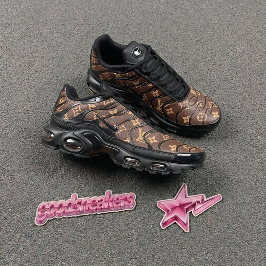 Nike Air Max Plus - Louis Vuitton Brown Monogram Custom