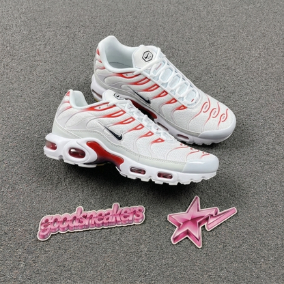 Air Max Plus - USA Pure Platinum University Red White