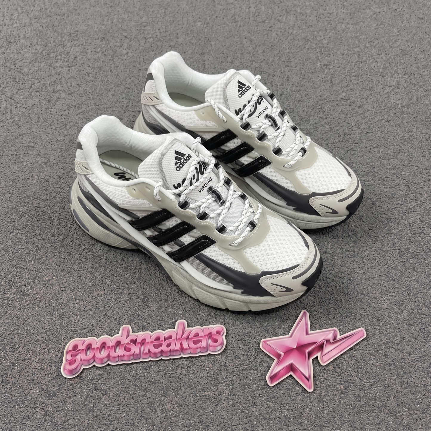 Pharrell Williams x Adidas Adistar Jellyfish  - Solid Grey Black