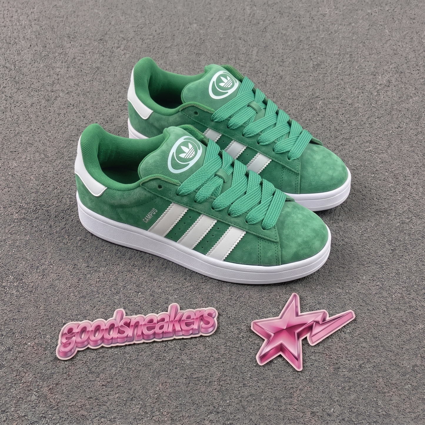 Adidas Campus 00's - Green White