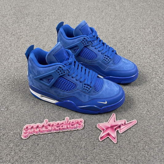 Nigel Sylvester x Air Jordan 4 Retro OG SP - Brick By Brick Blue Sample