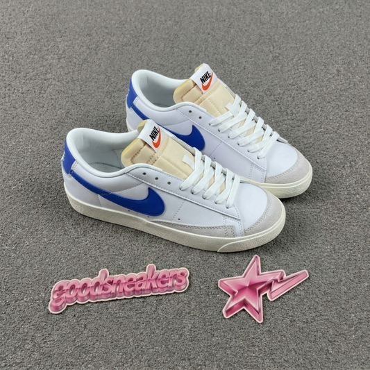 Nike Blazer Low '77  Vintage - White Hyper Royal