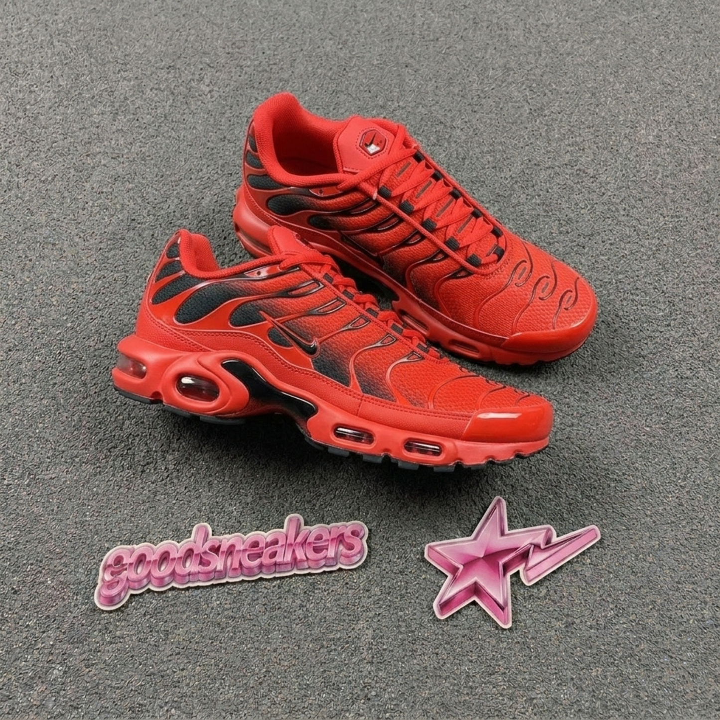 Air Max Plus - Picante Red Black