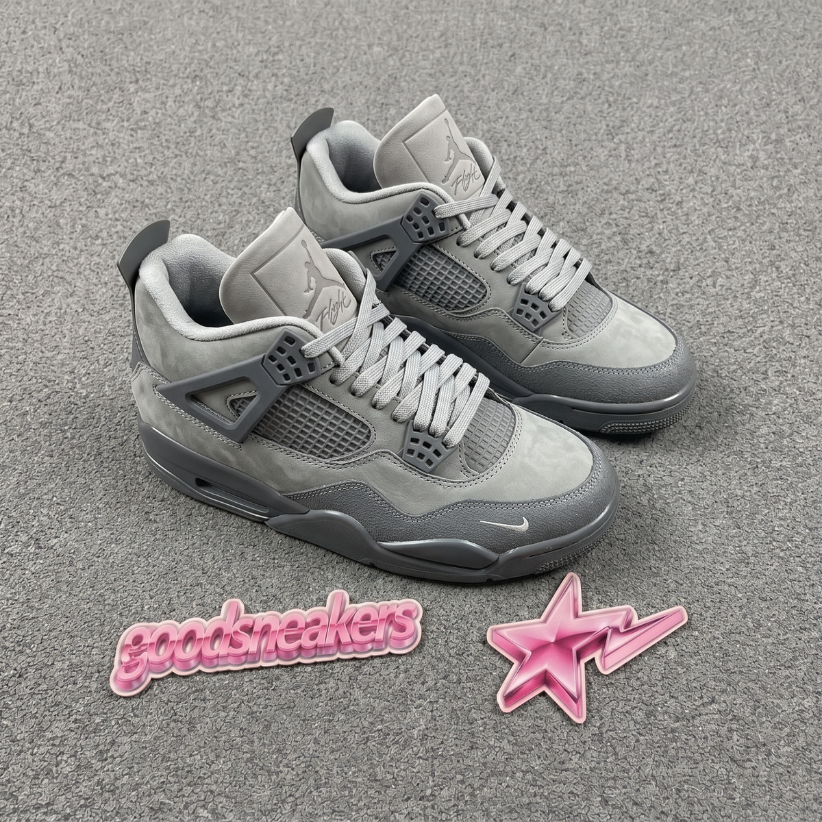 Nigel Sylvester x Air Jordan 4 Retro OG SP - Brick By Brick Grey Anthracite