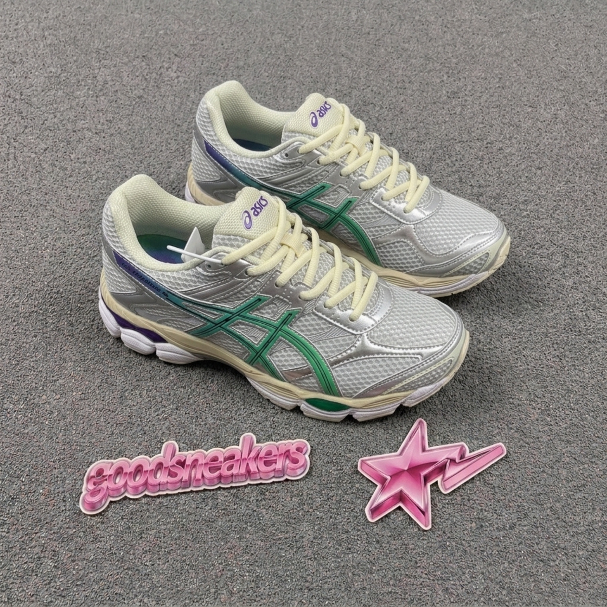Asics Gel Cumulus 16 - Pure Silver Shamrock Green