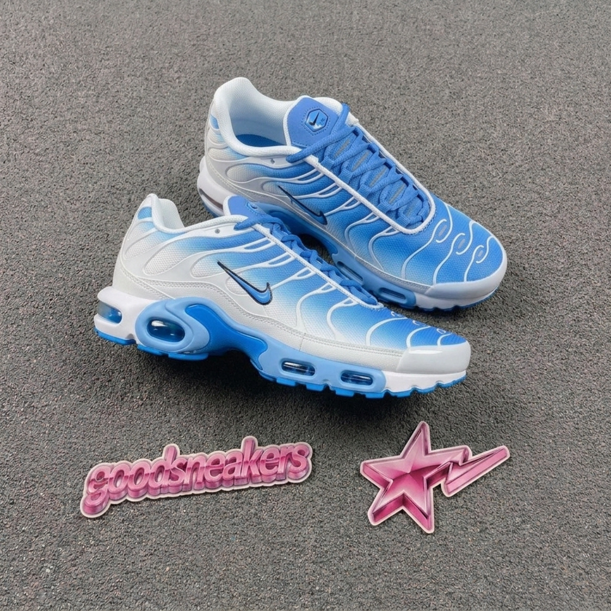 Nike Air Max Plus - White University Blue Royal