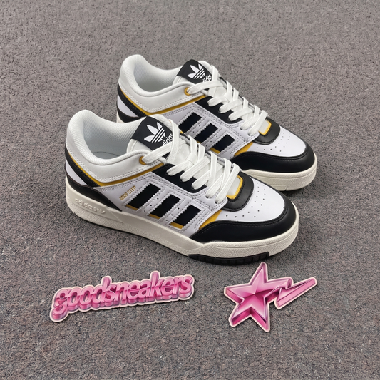 Adidas Drop Step Low - White Black Yellow