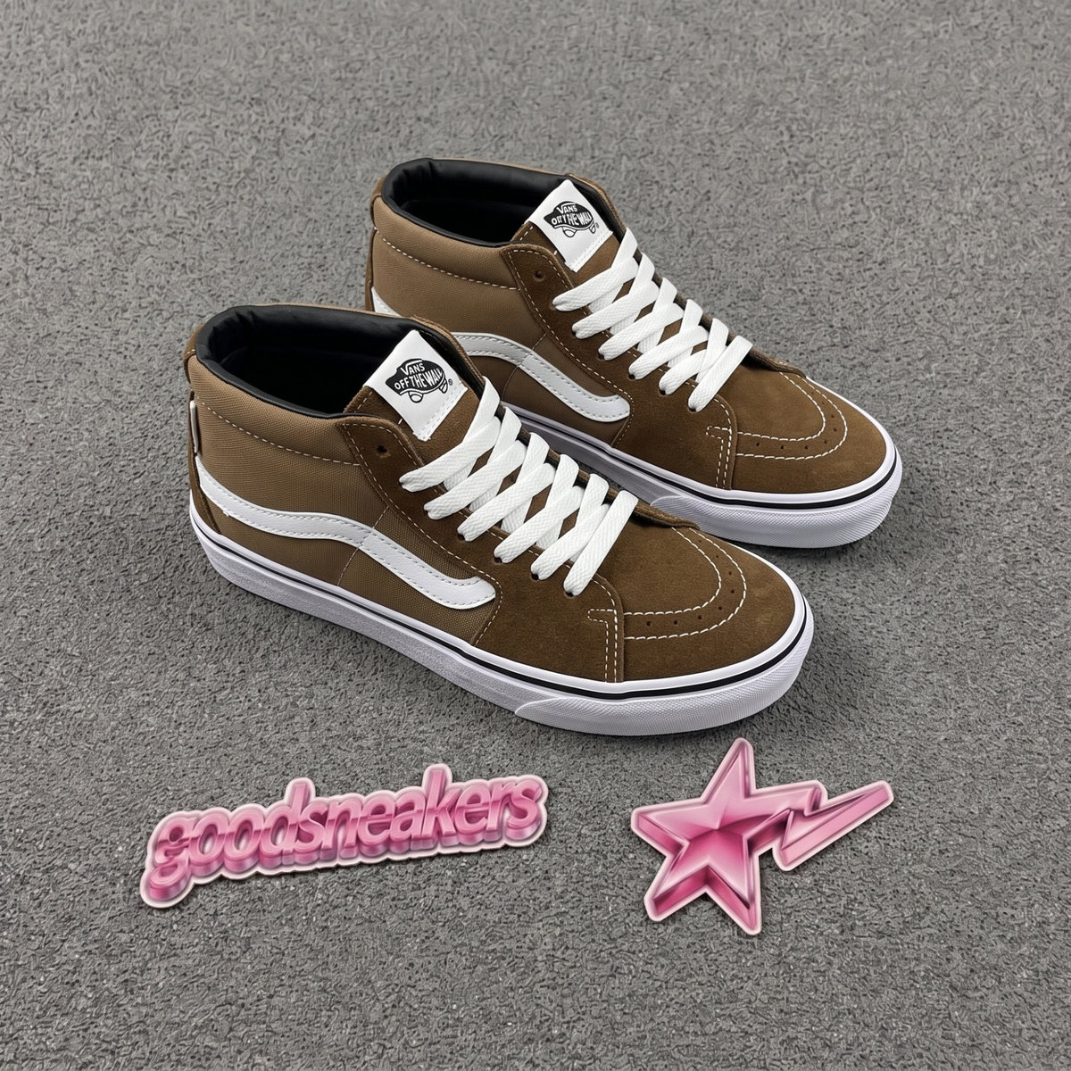 JJJJound x Vans Sk8-Mid Vault LX - Brown