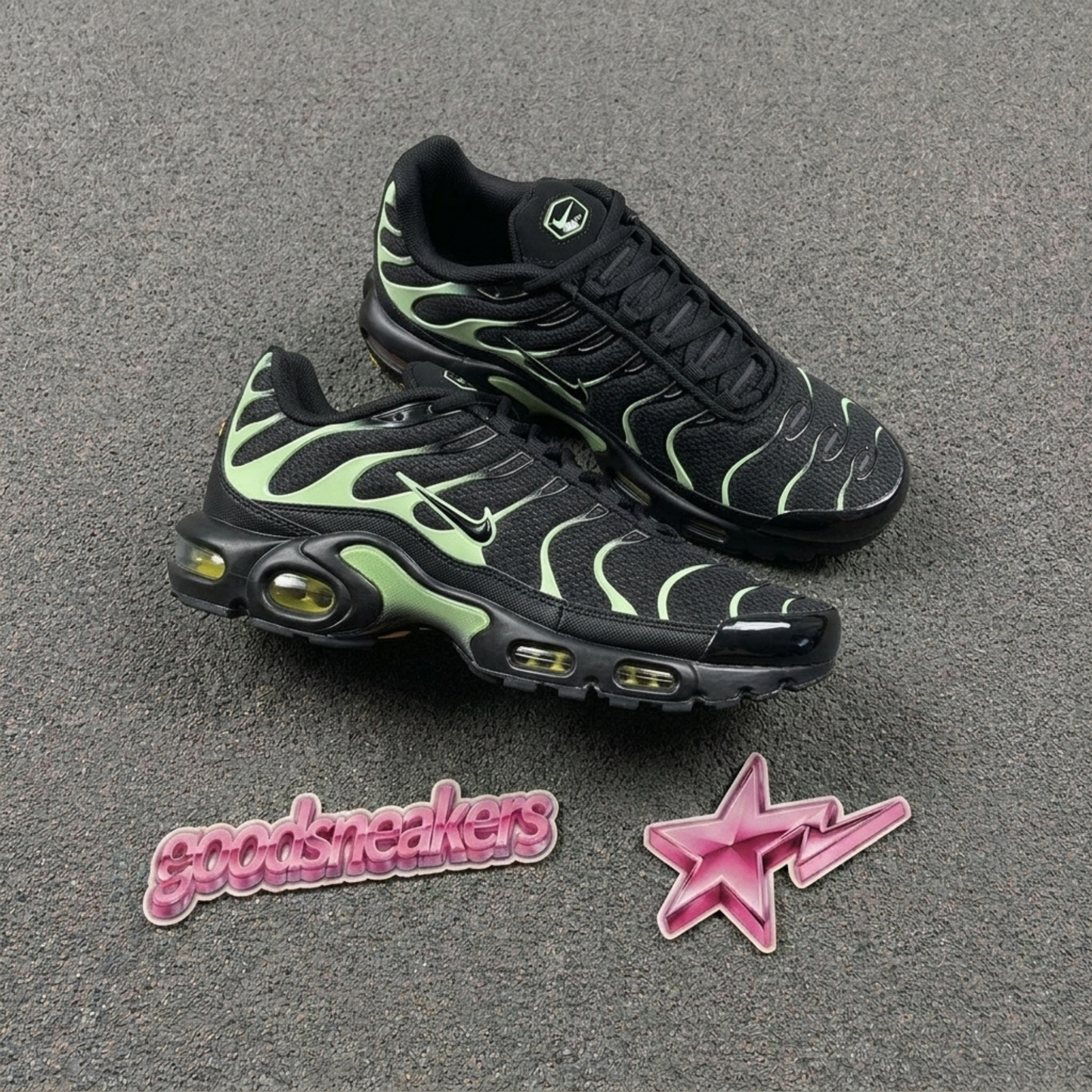 Air Max Plus - Iron Grey Light Liquid Lime