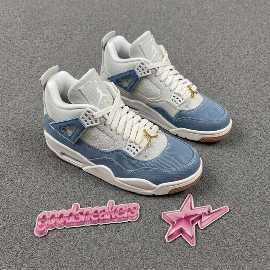 Air Jordan 4 Retro TEX - Worn Blue Denim