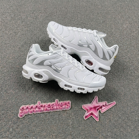 Nike Air Max Plus - White Metallic Silver