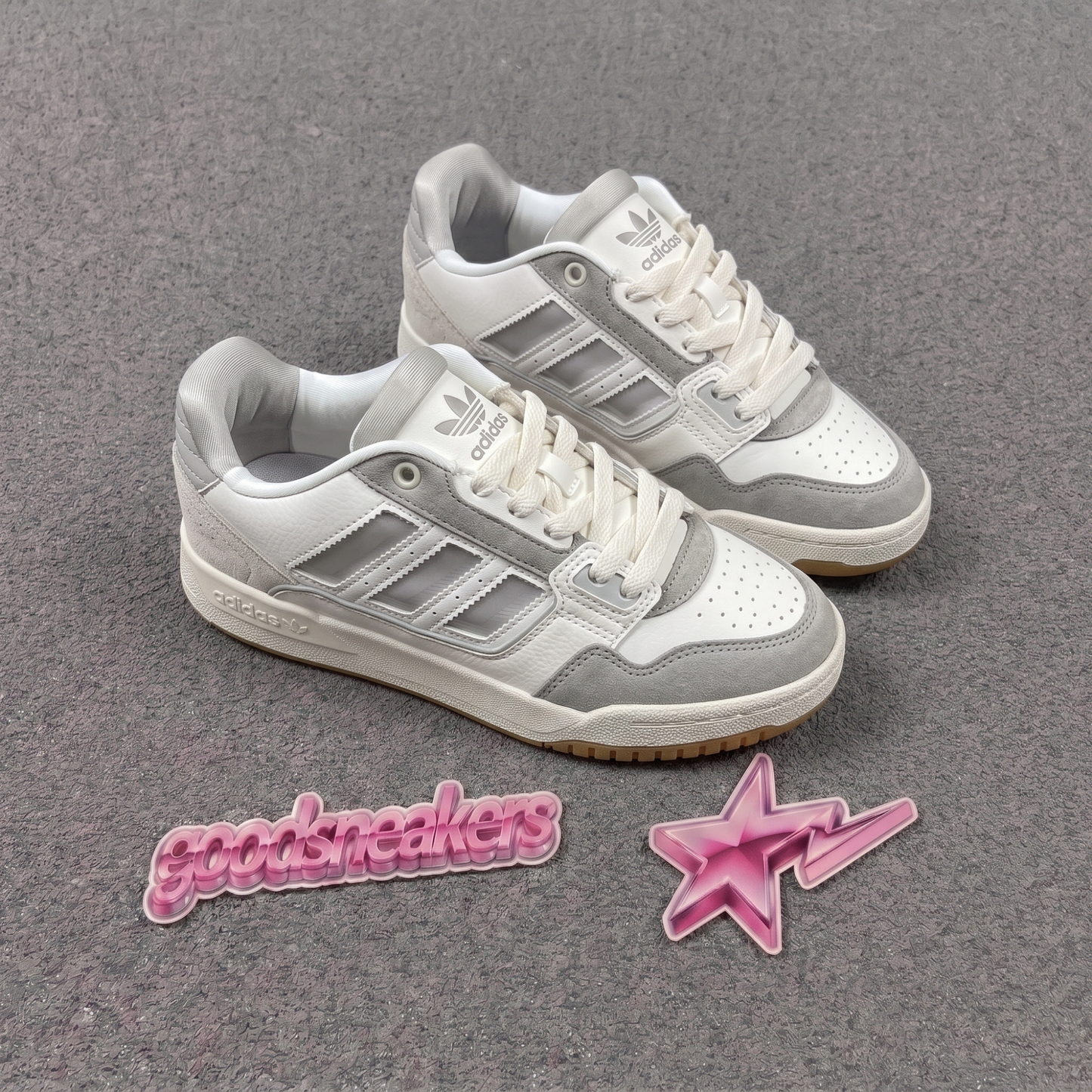 Adidas Drop Step Low 2.0 - Cloud White / Grey Two / Gum
