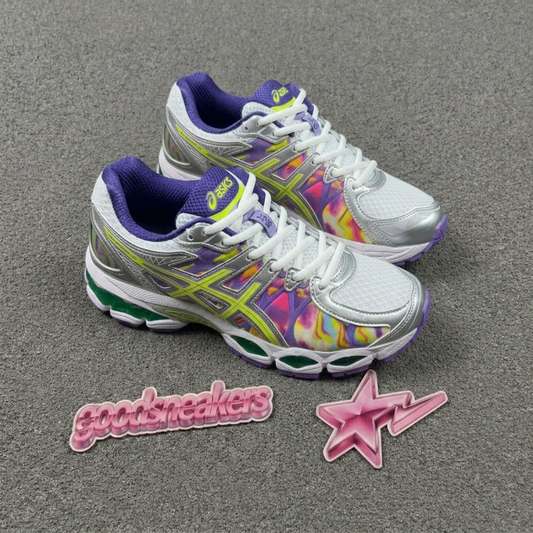 Asics Gel Nimbus 16 - Iridescent / Purple / Volt
