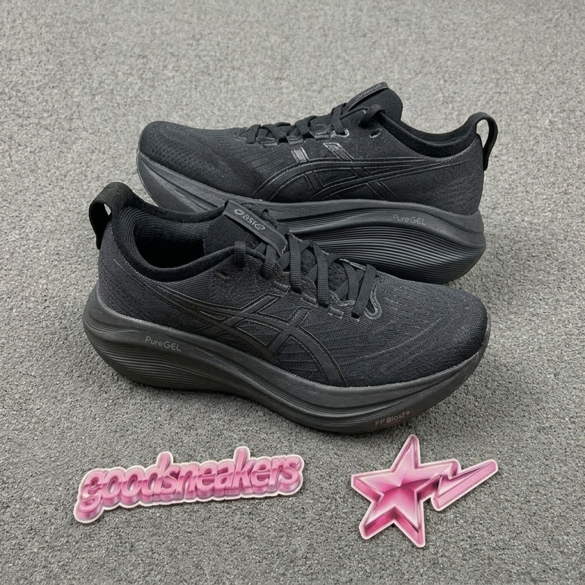 Asics Gel Nimbus 27 - Black / Graphite Grey