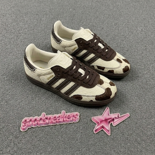 Notitle x Adidas Samba - Cow Print