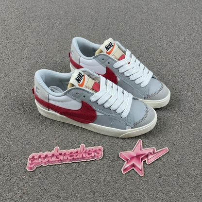 Nike Blazer Low '77  Jumbo - White University Red