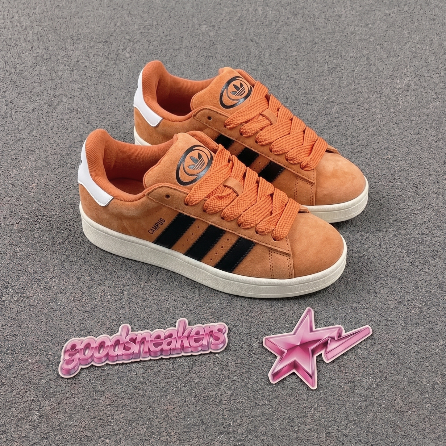 Adidas Campus 00's - Orange Black