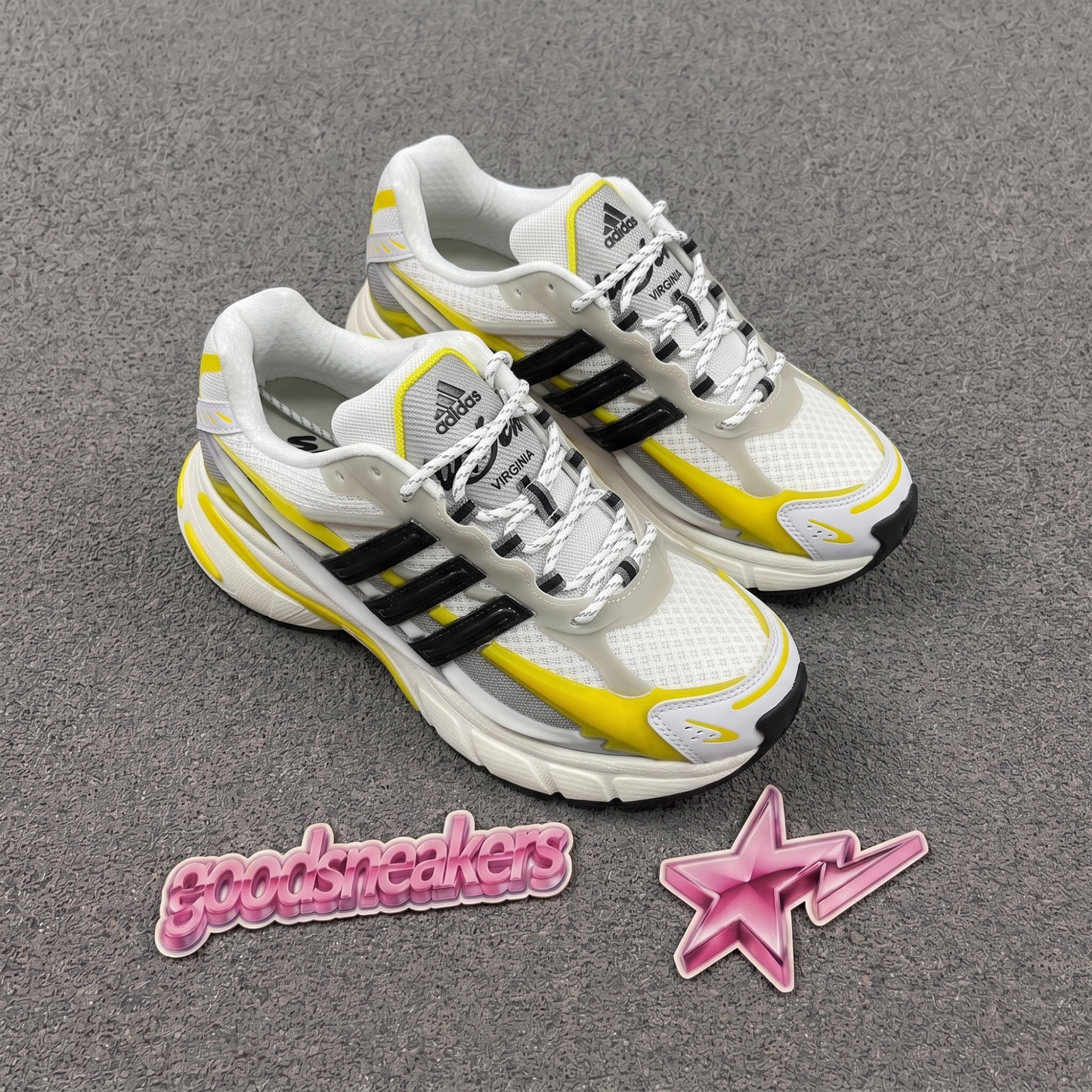 Pharrell Williams x Adidas Adistar Jellyfish  - Focus Yellow
