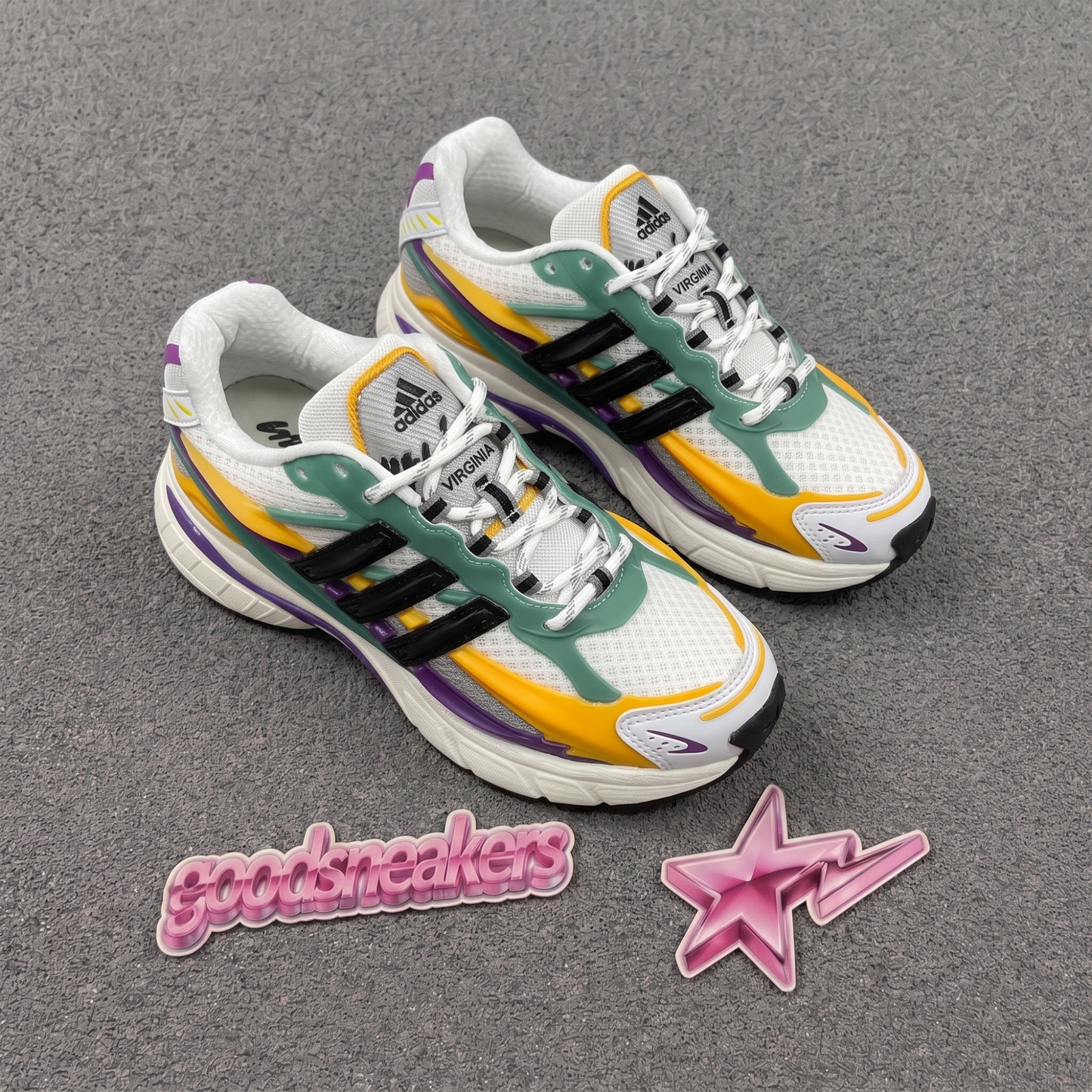 Pharrell Williams x Adidas Adistar Jellyfish  - Multicolor