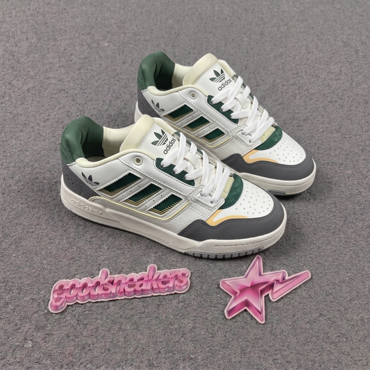 Adidas Drop Step Low 2.0 - White Tint / Collegiate Green / Magic Beige