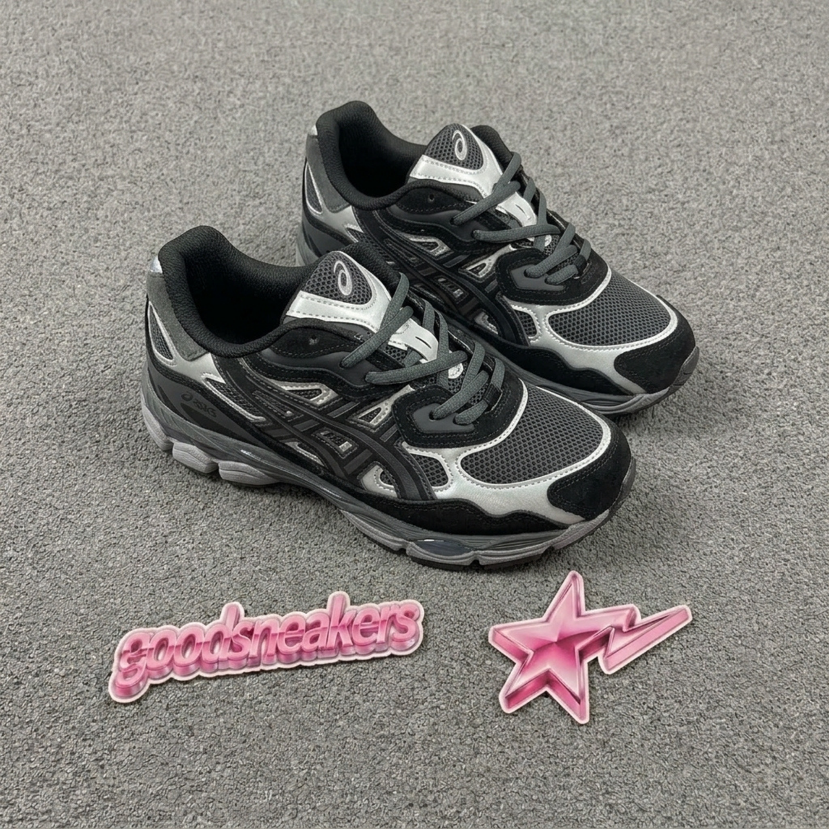 Asics Gel NYC - Graphite Grey Black I