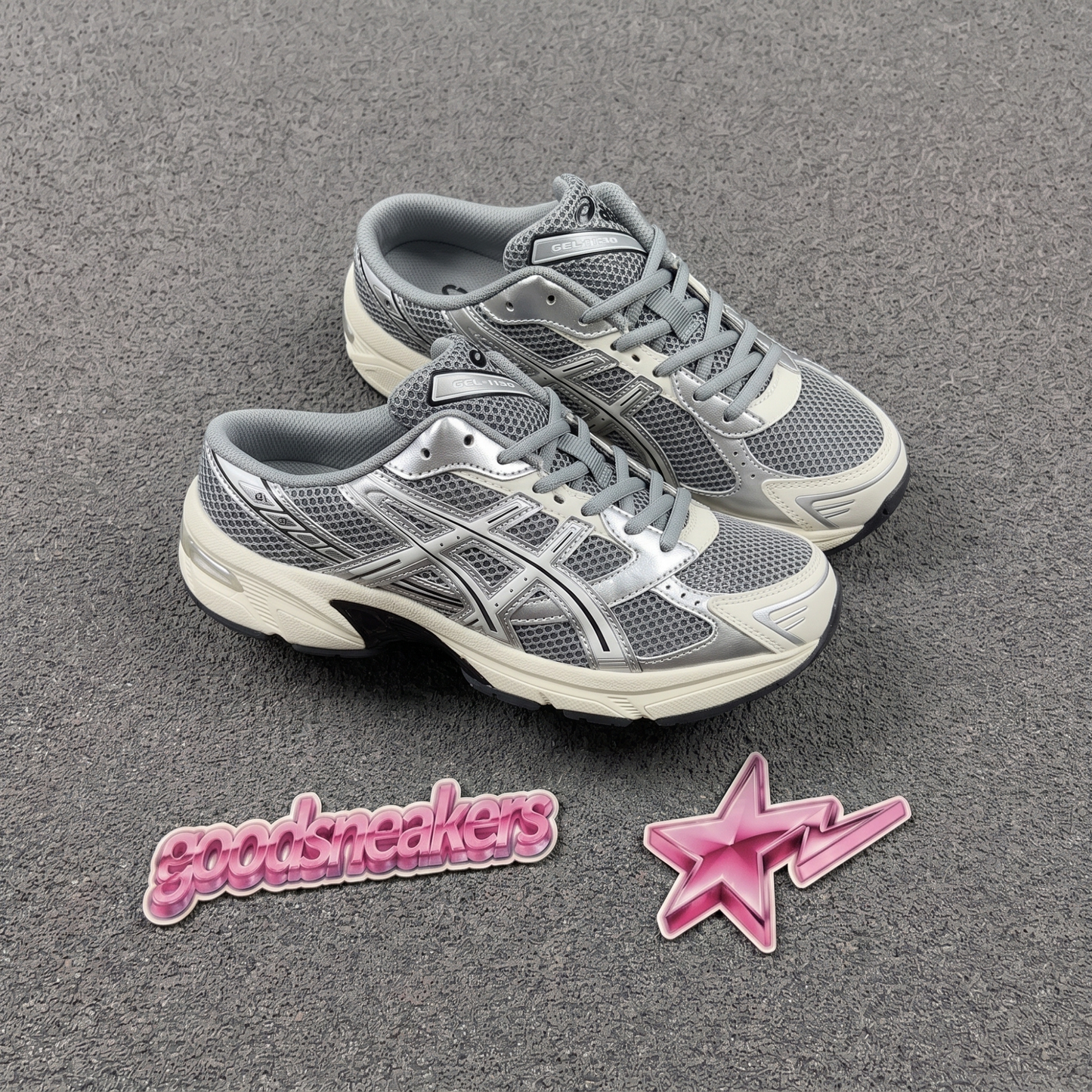 Asics Gel 1130 Mule - Silver Cream