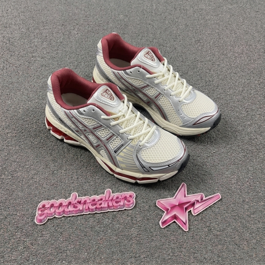 Asics Gel Kayano 12.1 - Cream Pure Silver Burgundy