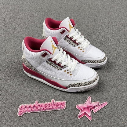 Air Jordan 3 Retro - Cardinal Red