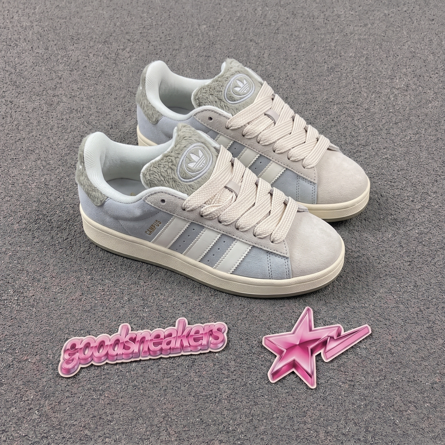 Adidas Campus 00's - Wonder Silver White