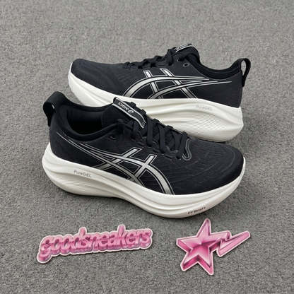 Asics Gel Nimbus 27 - Black / White